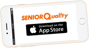 介護予防iPhoneアプリ、SENIOR QUALITY シニアクオリティー - 画面イメージ図